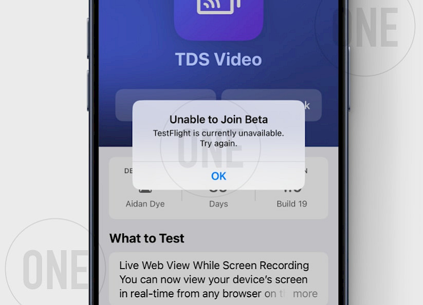Unable to Join Beta TestFlight