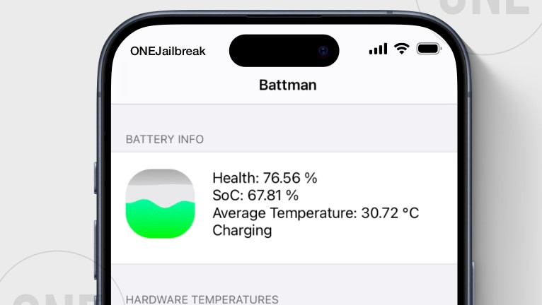 Promotion image of Battman Battery Manager article.