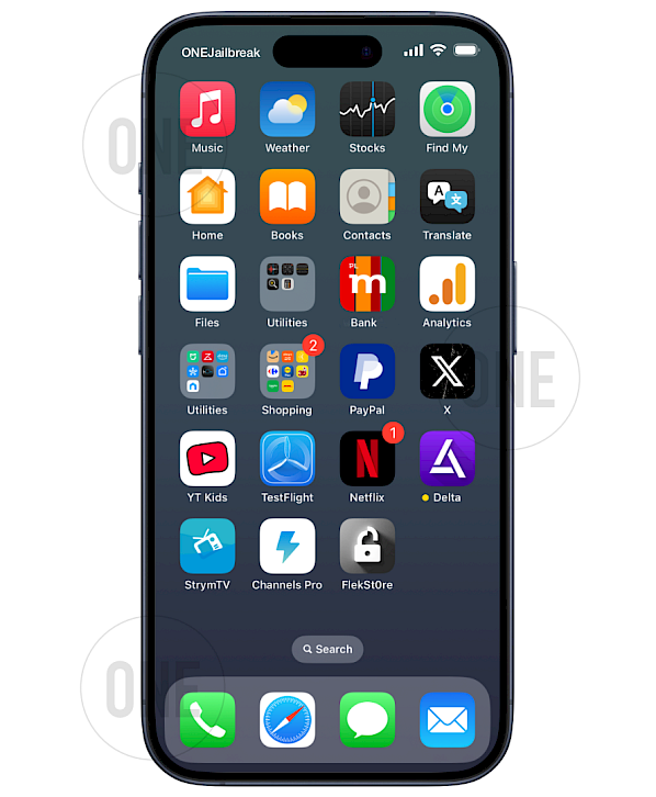Open FlekStore App from Home Screen
