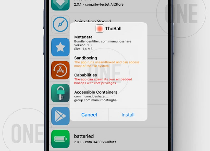 Install The Ball IPA on iOS 15 – 17.0 via TrollStore