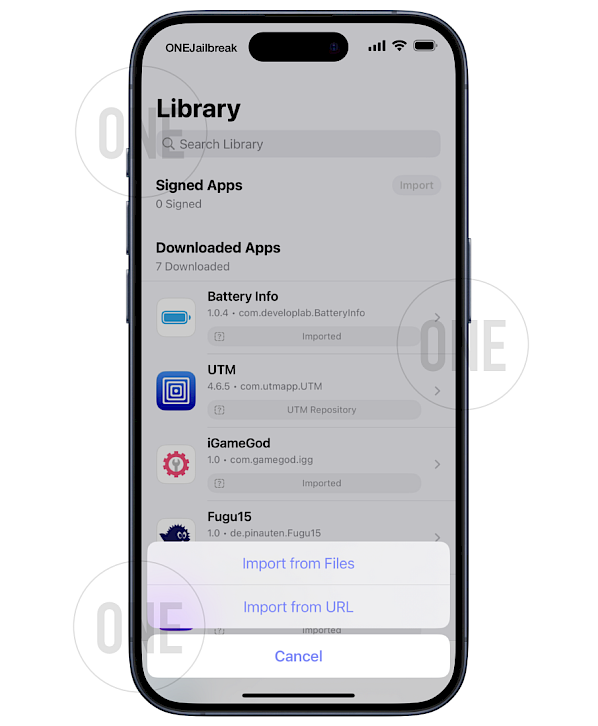 Import IPA file for Feather App