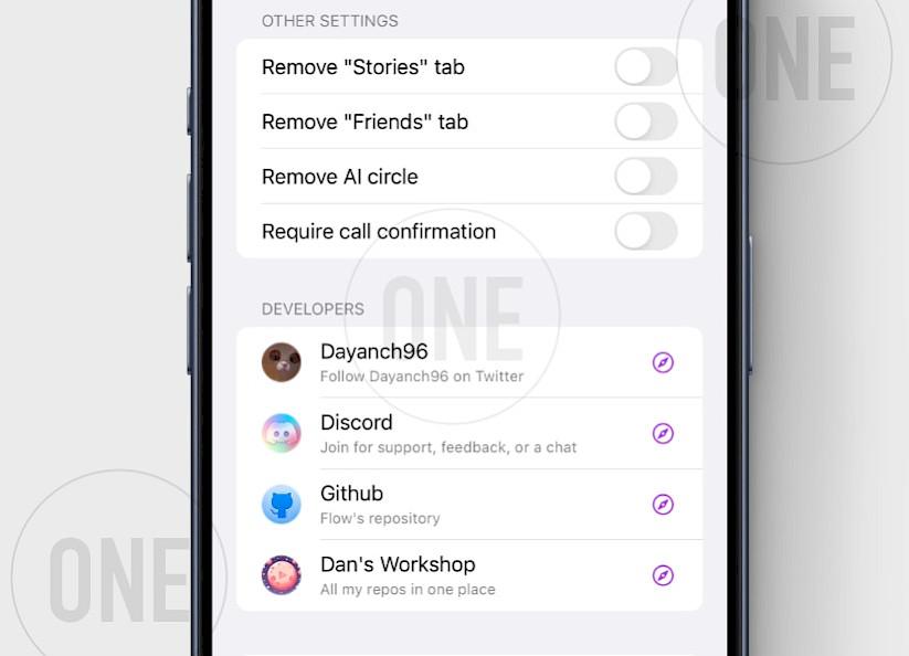 Flow Developers and Other Settings